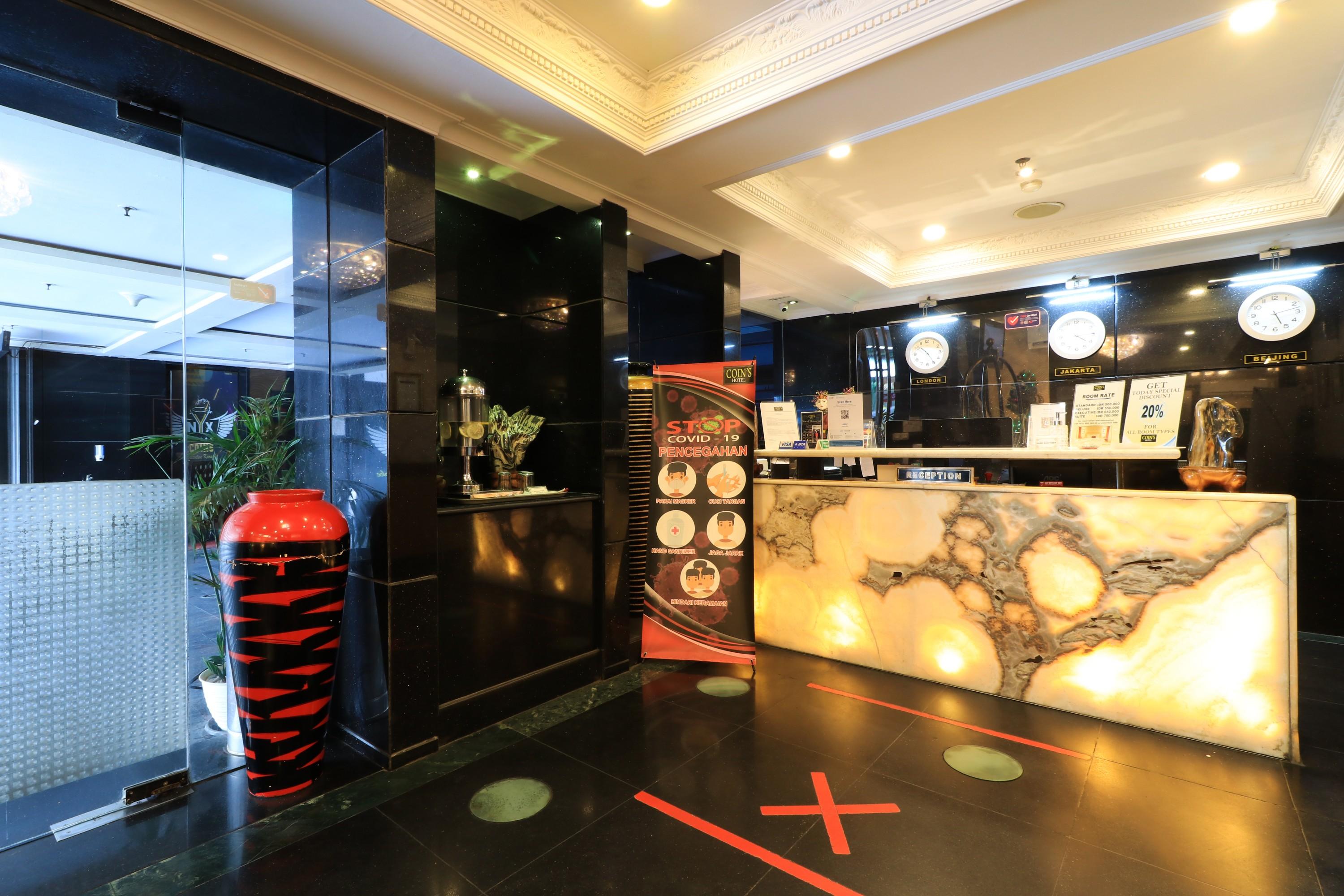 Coins Hotel Jacarta Exterior foto